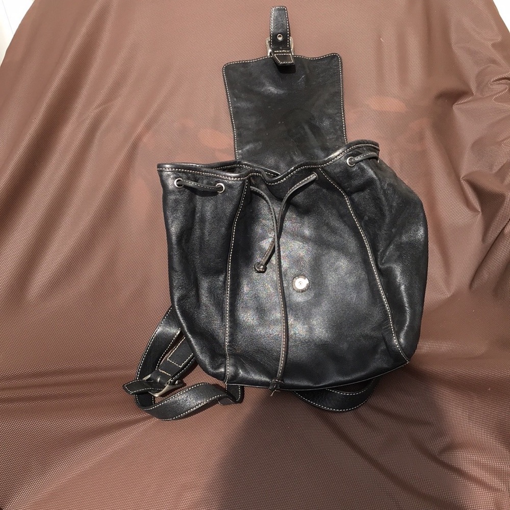 Coach mint condition leather backpack - Picture 8 of 12